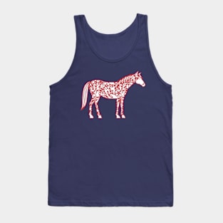 Horse with Roses Tank Top